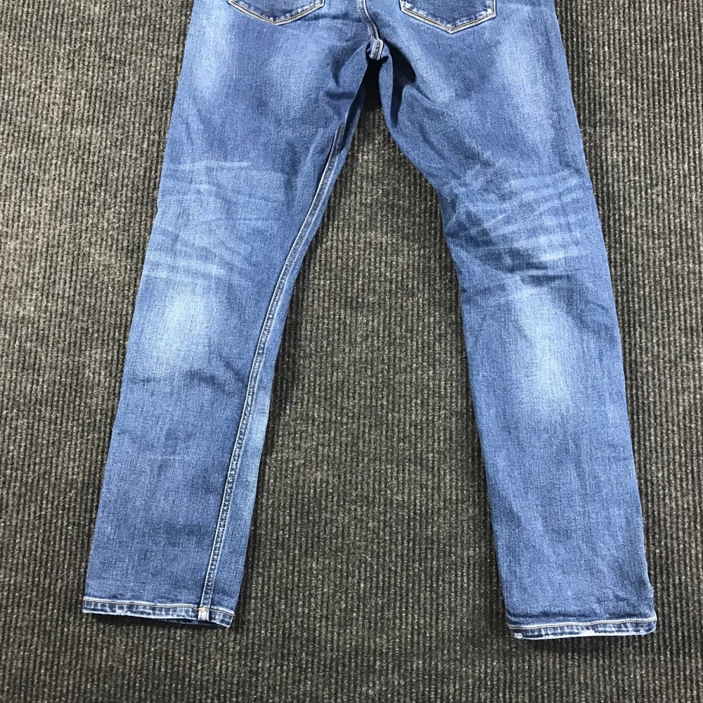 Dear John American Classic Distressed Straight Leg Jeans Blue Medium Wash Sz 27 - Picture 6 of 9